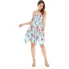 image:imageHawaii Hangover Family Matching Clothes Pink Hibiscus Vine Turquoise  Family matching Hawaiian outfits Pink Hibiscus Vine Turquoise lightweight rayon machine washable tropical floral printWomen Fairy