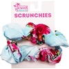image:imageHawaii Hangover Family Matching Clothes Pink Hibiscus Vine Turquoise  Family matching Hawaiian outfits Pink Hibiscus Vine Turquoise lightweight rayon machine washable tropical floral printScrunchies