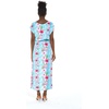 image:imageHawaii Hangover Family Matching Clothes Pink Hibiscus Vine Turquoise  Family matching Hawaiian outfits Pink Hibiscus Vine Turquoise lightweight rayon machine washable tropical floral printWomen Cap Sleeve