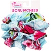 image:imageHawaii Hangover Family Matching Clothes Pink Hibiscus Vine Turquoise  Family matching Hawaiian outfits Pink Hibiscus Vine Turquoise lightweight rayon machine washable tropical floral printScrunchies