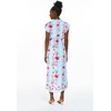 image:imageHawaii Hangover Family Matching Clothes Pink Hibiscus Vine Turquoise  Family matching Hawaiian outfits Pink Hibiscus Vine Turquoise lightweight rayon machine washable tropical floral printWomen Wrap Ruffle
