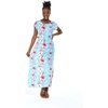 image:imageHawaii Hangover Family Matching Clothes Pink Hibiscus Vine Turquoise  Family matching Hawaiian outfits Pink Hibiscus Vine Turquoise lightweight rayon machine washable tropical floral printWomen Cap Sleeve