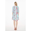 image:imageHawaii Hangover Family Matching Clothes Pink Hibiscus Vine Turquoise  Family matching Hawaiian outfits Pink Hibiscus Vine Turquoise lightweight rayon machine washable tropical floral printWomen 34 Sleeve