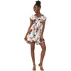 image:imageHawaii Hangover Family Matching Hawaiian Clothes Neon Sunset Pink  Family Matching Hawaiian Clothes Neon Sunset Pink lightweight rayon machine washable tropical floral print luausWomen Short Rahee