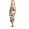 image:imageHawaii Hangover Family Matching Hawaiian Clothes Neon Sunset Pink  Family Matching Hawaiian Clothes Neon Sunset Pink lightweight rayon machine washable tropical floral print luausGirl Halter
