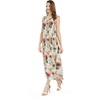 image:imageHawaii Hangover Family Matching Hawaiian Clothes Neon Sunset Pink  Family Matching Hawaiian Clothes Neon Sunset Pink lightweight rayon machine washable tropical floral print luausWomen Maxi Tank