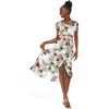 image:imageHawaii Hangover Family Matching Hawaiian Clothes Neon Sunset Pink  Family Matching Hawaiian Clothes Neon Sunset Pink lightweight rayon machine washable tropical floral print luausWomen Wrap Ruffle