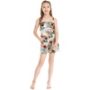 image:imageHawaii Hangover Family Matching Hawaiian Clothes Neon Sunset Pink  Family Matching Hawaiian Clothes Neon Sunset Pink lightweight rayon machine washable tropical floral print luausGirl Romper