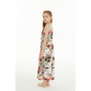 image:imageHawaii Hangover Family Matching Hawaiian Clothes Neon Sunset Pink  Family Matching Hawaiian Clothes Neon Sunset Pink lightweight rayon machine washable tropical floral print luausGirl Maxi Tiered