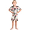 image:imageHawaii Hangover Family Matching Hawaiian Clothes Neon Sunset Pink  Family Matching Hawaiian Clothes Neon Sunset Pink lightweight rayon machine washable tropical floral print luausBoy Short Sleeve