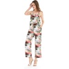 image:imageHawaii Hangover Family Matching Hawaiian Clothes Neon Sunset Pink  Family Matching Hawaiian Clothes Neon Sunset Pink lightweight rayon machine washable tropical floral print luausWomen V Neck Jumpsuit