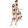 image:imageHawaii Hangover Family Matching Hawaiian Clothes Neon Sunset Pink  Family Matching Hawaiian Clothes Neon Sunset Pink lightweight rayon machine washable tropical floral print luausWomen Maxi Rahee