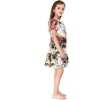 image:imageHawaii Hangover Family Matching Hawaiian Clothes Neon Sunset Pink  Family Matching Hawaiian Clothes Neon Sunset Pink lightweight rayon machine washable tropical floral print luausGirl Simple Muumuu