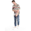 image:imageHawaii Hangover Family Matching Hawaiian Clothes Neon Sunset Pink  Family Matching Hawaiian Clothes Neon Sunset Pink lightweight rayon machine washable tropical floral print luausMen Short Sleeve