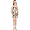 image:imageHawaii Hangover Family Matching Hawaiian Clothes Neon Sunset Pink  Family Matching Hawaiian Clothes Neon Sunset Pink lightweight rayon machine washable tropical floral print luausGirl Romper