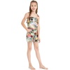 image:imageHawaii Hangover Family Matching Hawaiian Clothes Neon Sunset Pink  Family Matching Hawaiian Clothes Neon Sunset Pink lightweight rayon machine washable tropical floral print luausGirl Romper