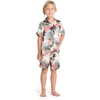image:imageHawaii Hangover Family Matching Hawaiian Clothes Neon Sunset Pink  Family Matching Hawaiian Clothes Neon Sunset Pink lightweight rayon machine washable tropical floral print luausBoy Short Sleeve