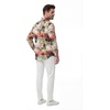 image:imageHawaii Hangover Family Matching Hawaiian Clothes Neon Sunset Pink  Family Matching Hawaiian Clothes Neon Sunset Pink lightweight rayon machine washable tropical floral print luausMen Long Sleeve