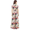image:imageHawaii Hangover Family Matching Hawaiian Clothes Neon Sunset Pink  Family Matching Hawaiian Clothes Neon Sunset Pink lightweight rayon machine washable tropical floral print luausWomen Wide Leg Jumpsuit