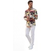 image:imageHawaii Hangover Family Matching Hawaiian Clothes Neon Sunset Pink  Family Matching Hawaiian Clothes Neon Sunset Pink lightweight rayon machine washable tropical floral print luausMen Long Sleeve