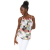 image:imageHawaii Hangover Family Matching Hawaiian Clothes Neon Sunset Pink  Family Matching Hawaiian Clothes Neon Sunset Pink lightweight rayon machine washable tropical floral print luausWomen Spaghetti Strap Top