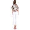 image:imageHawaii Hangover Family Matching Hawaiian Clothes Neon Sunset Pink  Family Matching Hawaiian Clothes Neon Sunset Pink lightweight rayon machine washable tropical floral print luausWomen Tie Front Shirt
