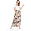 image:imageHawaii Hangover Family Matching Hawaiian Clothes Neon Sunset Pink  Family Matching Hawaiian Clothes Neon Sunset Pink lightweight rayon machine washable tropical floral print luausWomen Wide Leg Pants
