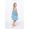 image:imageHawaii Hangover Family Matching Hawaiian Clothes Simply Blue Leaves  Family matching Hawaiian outfits Simply Blue Leaves lightweight rayon machine washable tropical leaf print luausGirl Shift