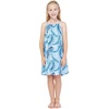 image:imageHawaii Hangover Family Matching Hawaiian Clothes Simply Blue Leaves  Family matching Hawaiian outfits Simply Blue Leaves lightweight rayon machine washable tropical leaf print luausGirl Shift