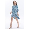 image:imageHawaii Hangover Family Matching Hawaiian Clothes Simply Blue Leaves  Family matching Hawaiian outfits Simply Blue Leaves lightweight rayon machine washable tropical leaf print luausWomen 34 Sleeve