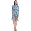 image:imageHawaii Hangover Family Matching Hawaiian Clothes Simply Blue Leaves  Family matching Hawaiian outfits Simply Blue Leaves lightweight rayon machine washable tropical leaf print luausWomen 34 Sleeve