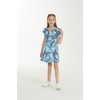 image:imageHawaii Hangover Family Matching Hawaiian Clothes Simply Blue Leaves  Family matching Hawaiian outfits Simply Blue Leaves lightweight rayon machine washable tropical leaf print luausGirl Simply Muumuu