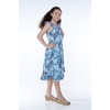 image:imageHawaii Hangover Family Matching Hawaiian Clothes Simply Blue Leaves  Family matching Hawaiian outfits Simply Blue Leaves lightweight rayon machine washable tropical leaf print luausGirl Wrap
