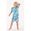 image:imageHawaii Hangover Family Matching Hawaiian Clothes Simply Blue Leaves  Family matching Hawaiian outfits Simply Blue Leaves lightweight rayon machine washable tropical leaf print luausBoy Short Sleeve