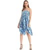 image:imageHawaii Hangover Family Matching Hawaiian Clothes Simply Blue Leaves  Family matching Hawaiian outfits Simply Blue Leaves lightweight rayon machine washable tropical leaf print luausWomen Fairy