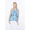 image:imageHawaii Hangover Family Matching Hawaiian Clothes Simply Blue Leaves  Family matching Hawaiian outfits Simply Blue Leaves lightweight rayon machine washable tropical leaf print luausWomen Tank Top