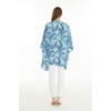 image:imageHawaii Hangover Family Matching Hawaiian Clothes Simply Blue Leaves  Family matching Hawaiian outfits Simply Blue Leaves lightweight rayon machine washable tropical leaf print luausWomen Kimono Cardigan