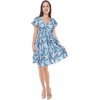 image:imageHawaii Hangover Family Matching Hawaiian Clothes Simply Blue Leaves  Family matching Hawaiian outfits Simply Blue Leaves lightweight rayon machine washable tropical leaf print luausWomen Short Rahee