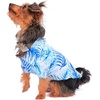 image:imageHawaii Hangover Family Matching Hawaiian Clothes Simply Blue Leaves  Family matching Hawaiian outfits Simply Blue Leaves lightweight rayon machine washable tropical leaf print luausDog Shirt
