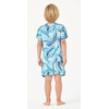 image:imageHawaii Hangover Family Matching Hawaiian Clothes Simply Blue Leaves  Family matching Hawaiian outfits Simply Blue Leaves lightweight rayon machine washable tropical leaf print luausBoy Short Sleeve