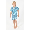 image:imageHawaii Hangover Family Matching Hawaiian Clothes Simply Blue Leaves  Family matching Hawaiian outfits Simply Blue Leaves lightweight rayon machine washable tropical leaf print luausBoy Short Sleeve