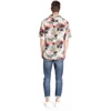 image:imageMatchable Couple Hawaiian Shirt or Jumpsuit Signature Prints Hibiscus  Sold Individually Matchable Couple Collection Soft Rayon Fabric Signature Tropical Prints Vacation ReadyMen Neon Sunset Pink