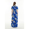 image:imageMatchable Couple Hawaiian Shirt or Jumpsuit Signature Prints Hibiscus  Sold Individually Matchable Couple Collection Soft Rayon Fabric Signature Tropical Prints Vacation ReadyWomen Hibiscus Blue
