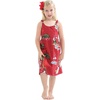 image:imageHawaii Hangover Girl Elastic Strap Dress Christmas Dress Santa Red 6 Month