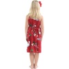 image:imageHawaii Hangover Girl Elastic Strap Dress Christmas Dress Santa Red 6 Month