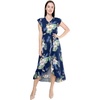 image:imageMatchable Couple Hawaiian Shirt or Wrap Dress Signature Prints Pineapple  Sold Individually Soft Rayon Fabric Lightweight Comfort Signature Tropical Prints Vacation ReadyMen Pineapple Garden Navy