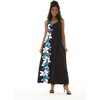 image:imageHawaii Hangover Family Matching Clothes Watercolor Orchid Black Turquoise  Family matching Hawaiian outfits Watercolor Orchid Black Turquoise quick dry stretch fabric machine washableWomen Sweet Heart Maxi