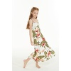 image:imageHawaii Hangover Family Matching Hawaiian Clothes Cream Rafelsia  Family matching Hawaiian outfits Cream Rafelsia lightweight rayon machine washable tropical floral print luaus cruisesGirl Maxi Tiered