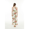 image:imageHawaii Hangover Family Matching Hawaiian Clothes Cream Rafelsia  Family matching Hawaiian outfits Cream Rafelsia lightweight rayon machine washable tropical floral print luaus cruisesWomen V Neck Jumpsuit