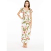 image:imageHawaii Hangover Family Matching Hawaiian Clothes Cream Rafelsia  Family matching Hawaiian outfits Cream Rafelsia lightweight rayon machine washable tropical floral print luaus cruisesWomen Maxi Rahee